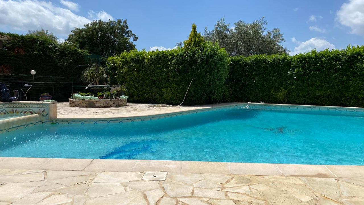 2 Pieces Rdc Villa Piscine La Roquette-sur-Siagne Dış mekan fotoğraf