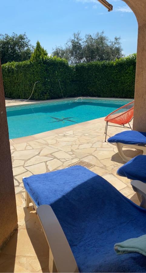 2 Pieces Rdc Villa Piscine La Roquette-sur-Siagne Dış mekan fotoğraf