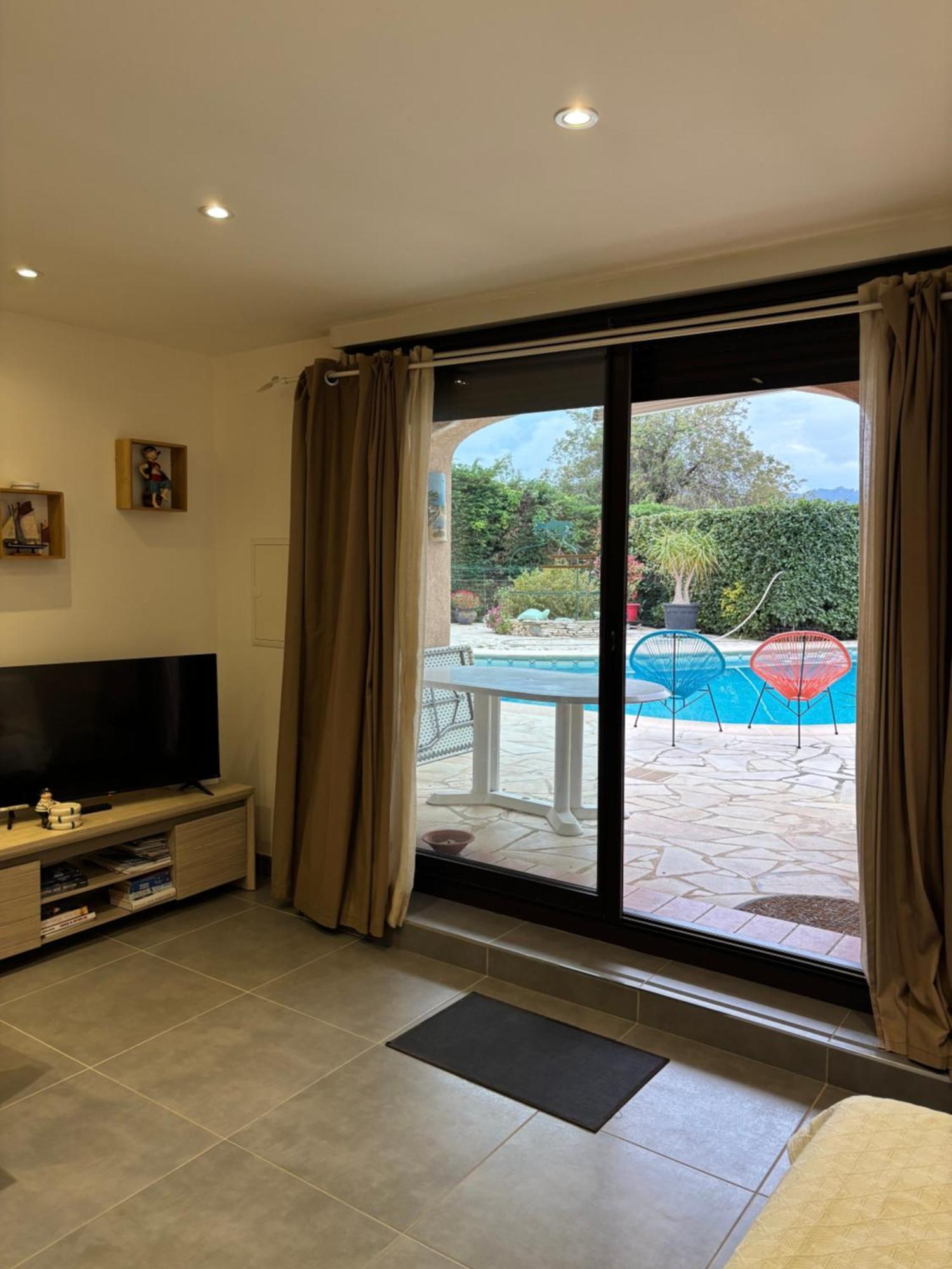 2 Pieces Rdc Villa Piscine La Roquette-sur-Siagne Dış mekan fotoğraf